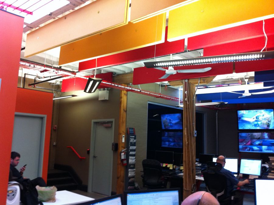 M6 Whispertone Vertical hanging Acoustic Panels - M6 Control Room Baffles